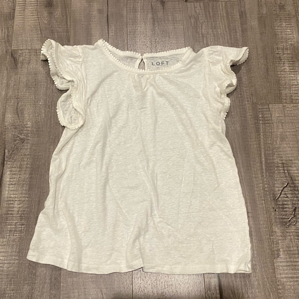 LOFT Linen Blouse
